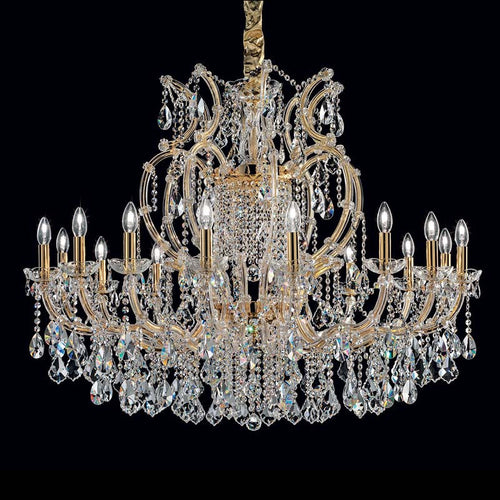 16 lights luxury maria theresa chandelier