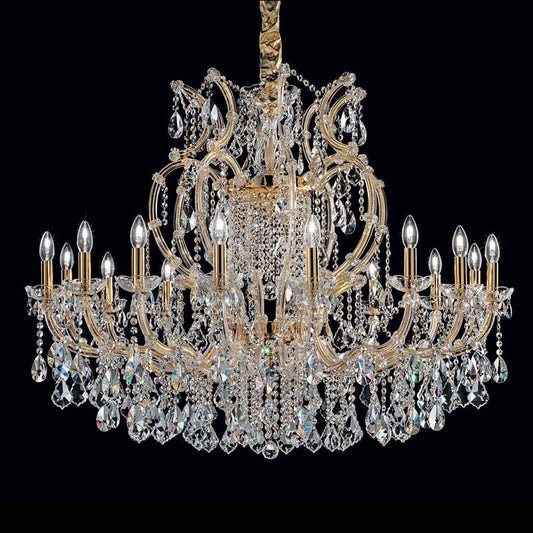 16 lights luxury maria theresa chandelier