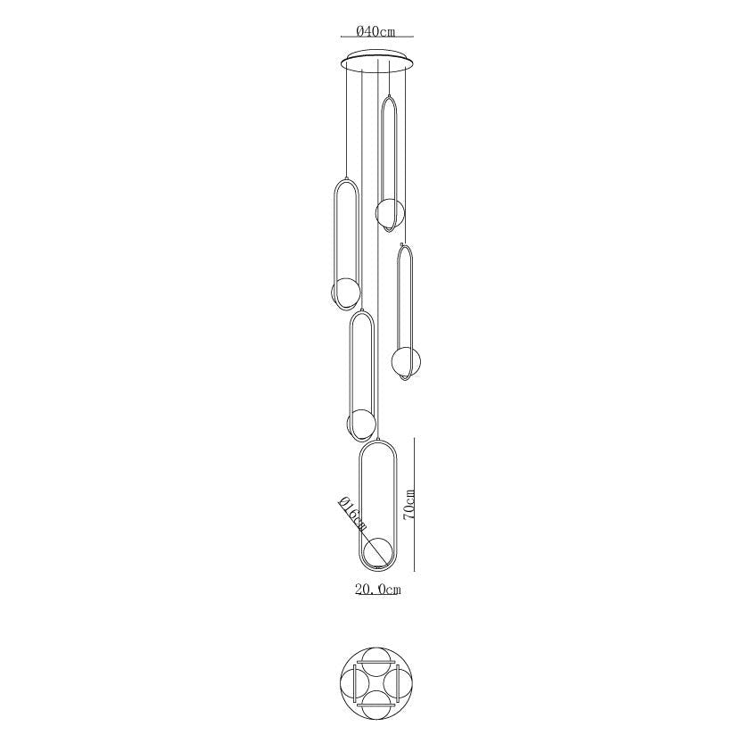 Mila Combination Chandelier - Richardrider