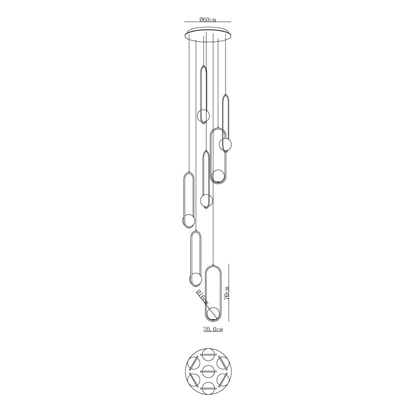 Mila Combination Chandelier - Richardrider