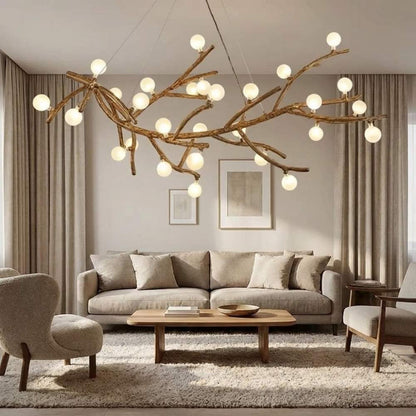Demolion Crystal Glove Branch Chandelier