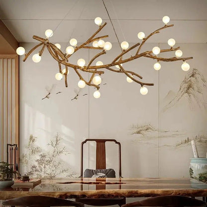 Demolion Crystal Glove Branch Chandelier