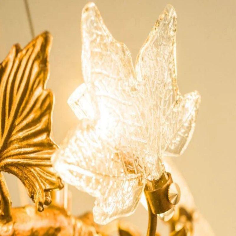 Maple Leaf Branch Chandelier - Richardrider