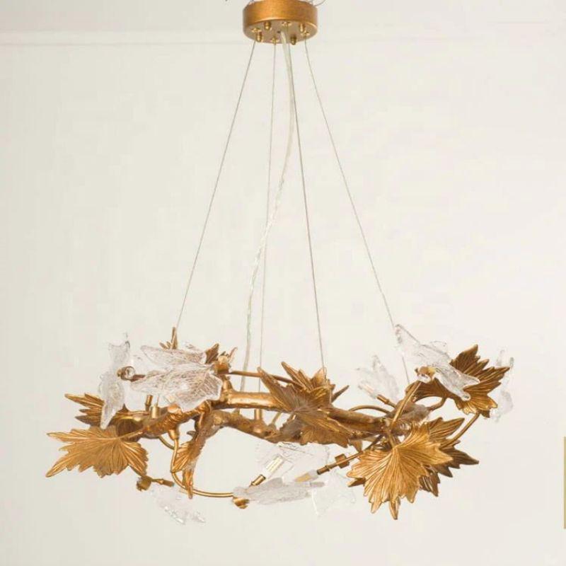 Maple Leaf Branch Chandelier - Richardrider
