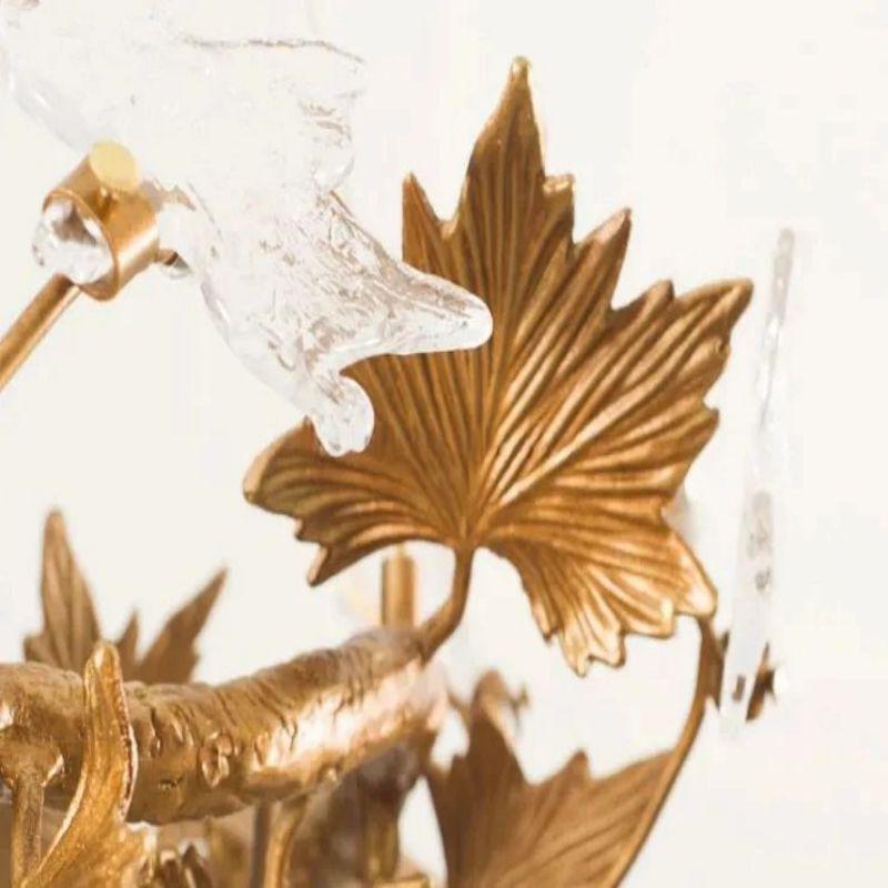 Maple Leaf Branch Chandelier - Richardrider