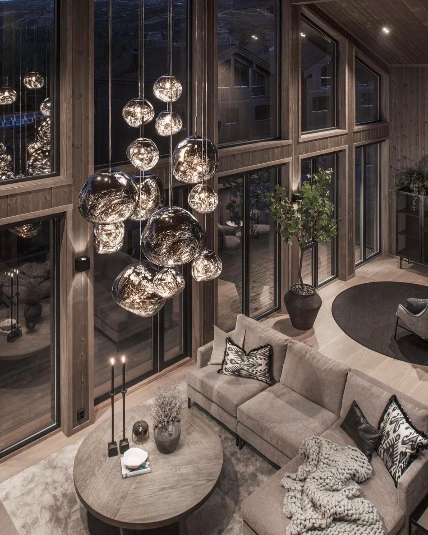 Multi Lava Round Chandelier - Richardrider