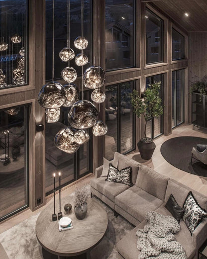 Multi Lava Round Chandelier - Richardrider