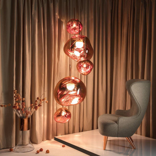 Multi Lava Round Chandelier - Richardrider