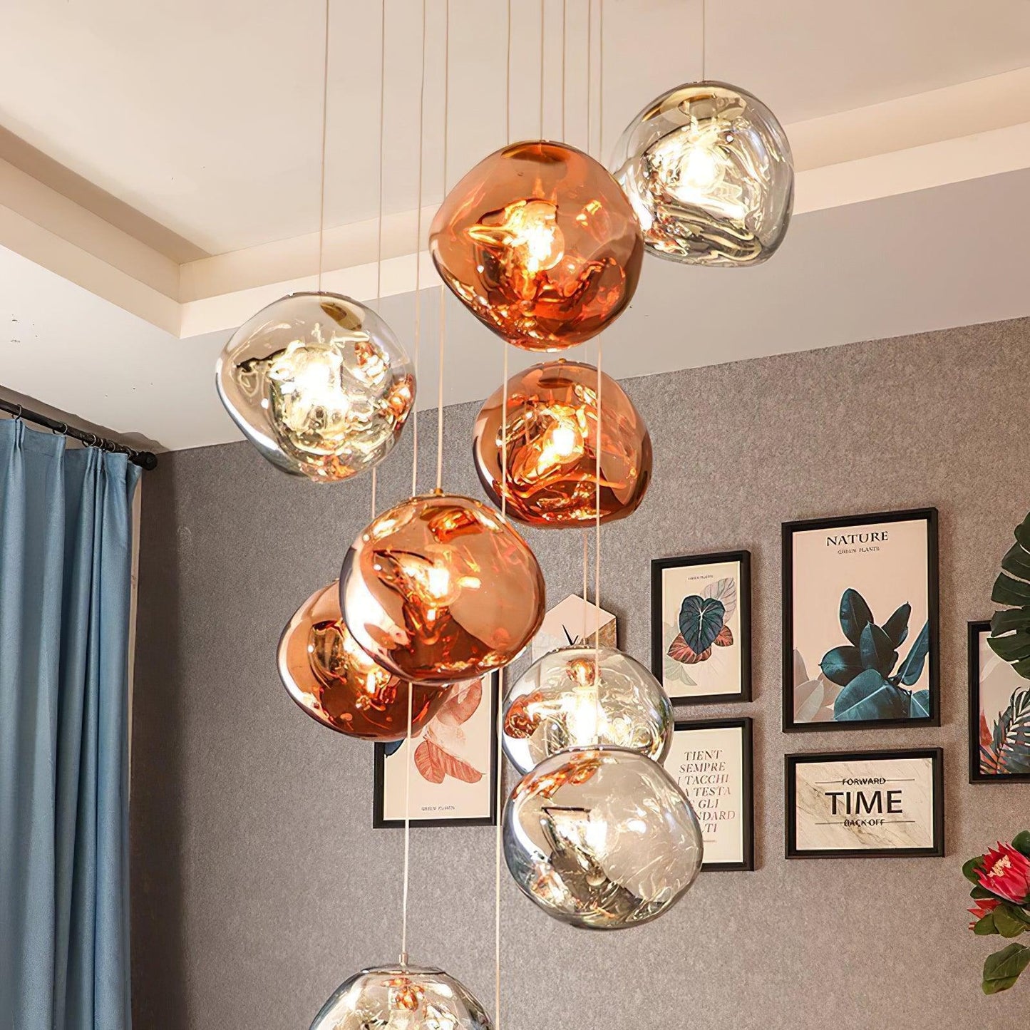 Multi Lava Round Chandelier - Richardrider