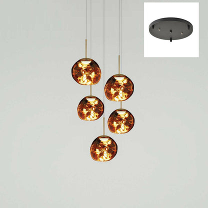 Multi Lava Round Chandelier - Richardrider