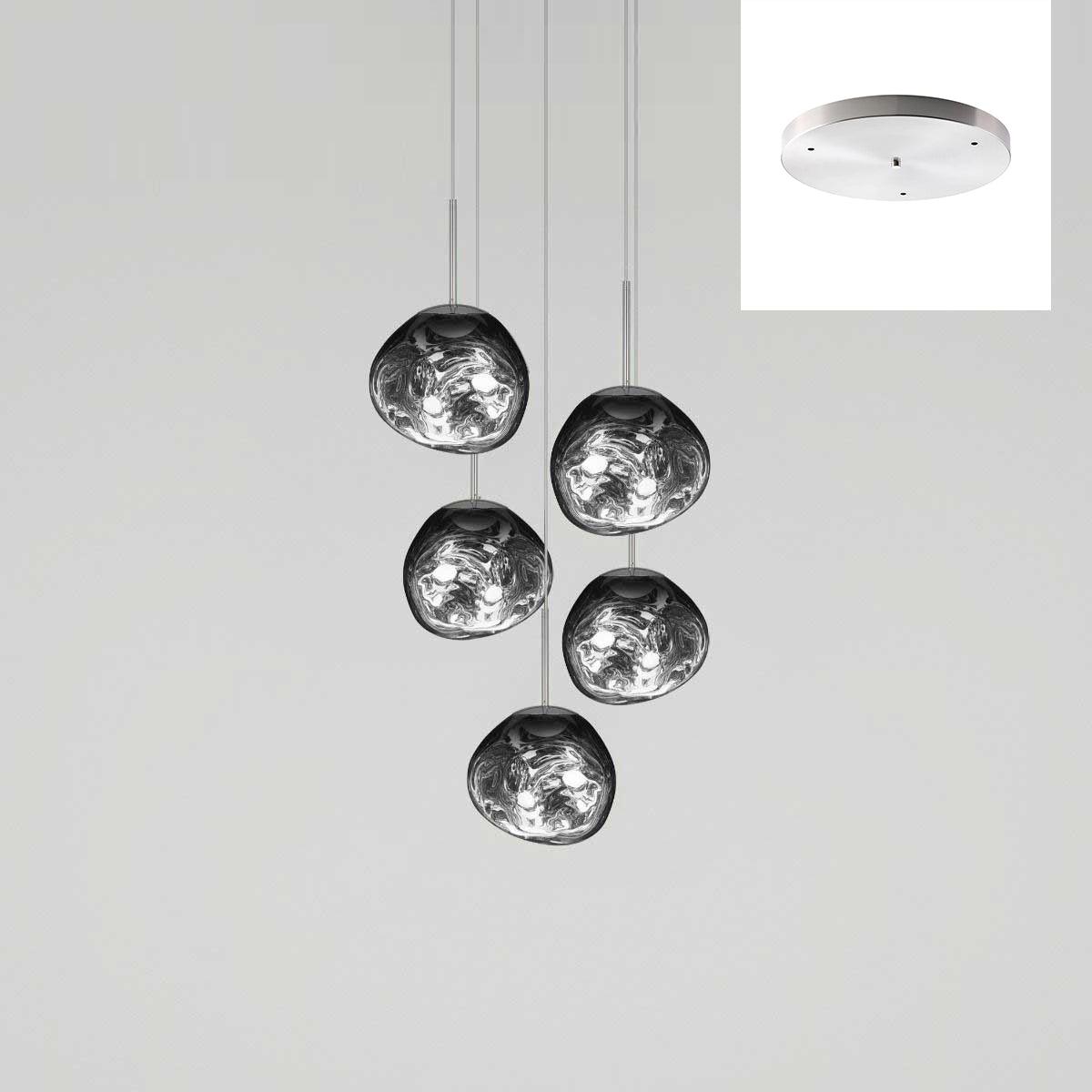 Multi Lava Round Chandelier - Richardrider