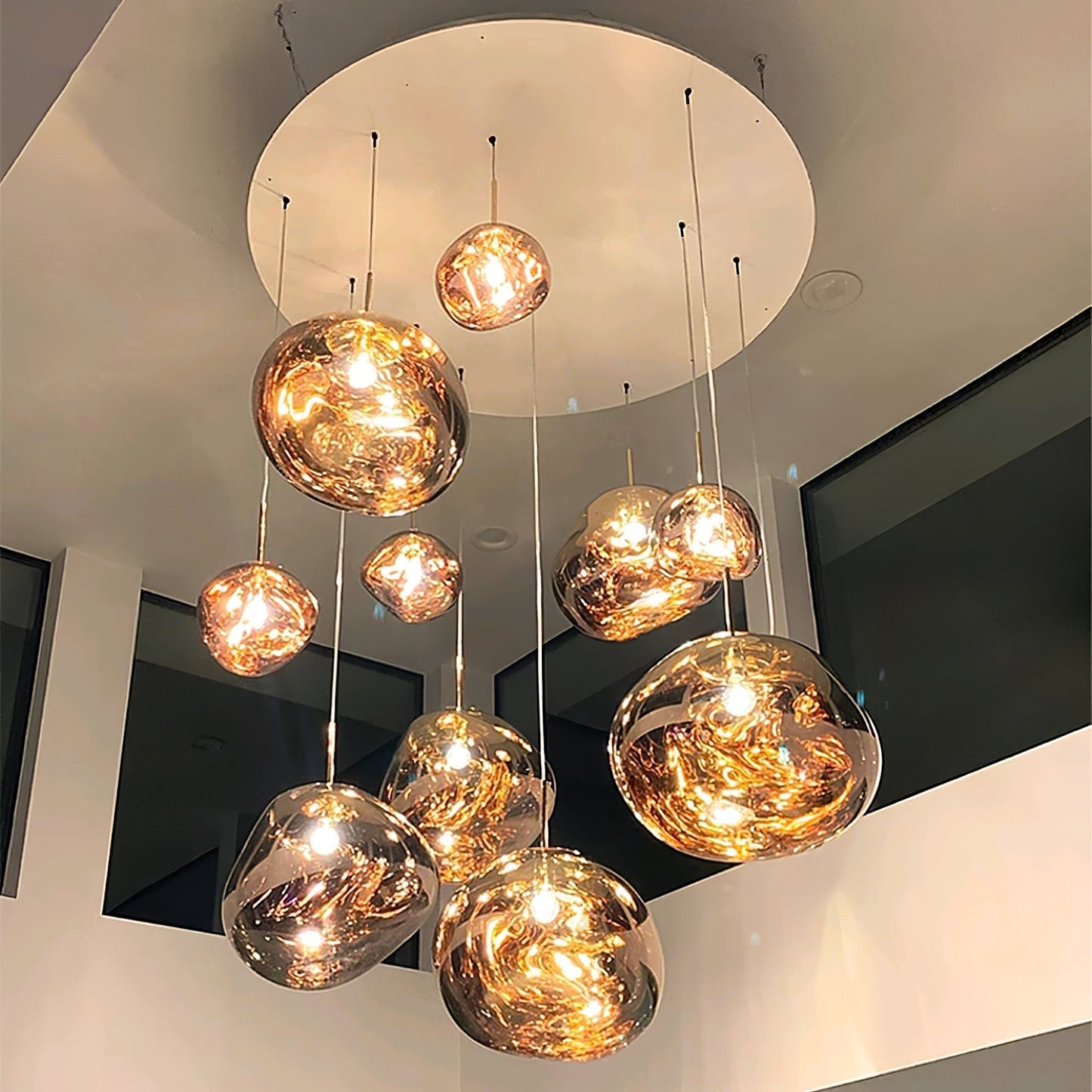 Multi Lava Round Chandelier - Richardrider