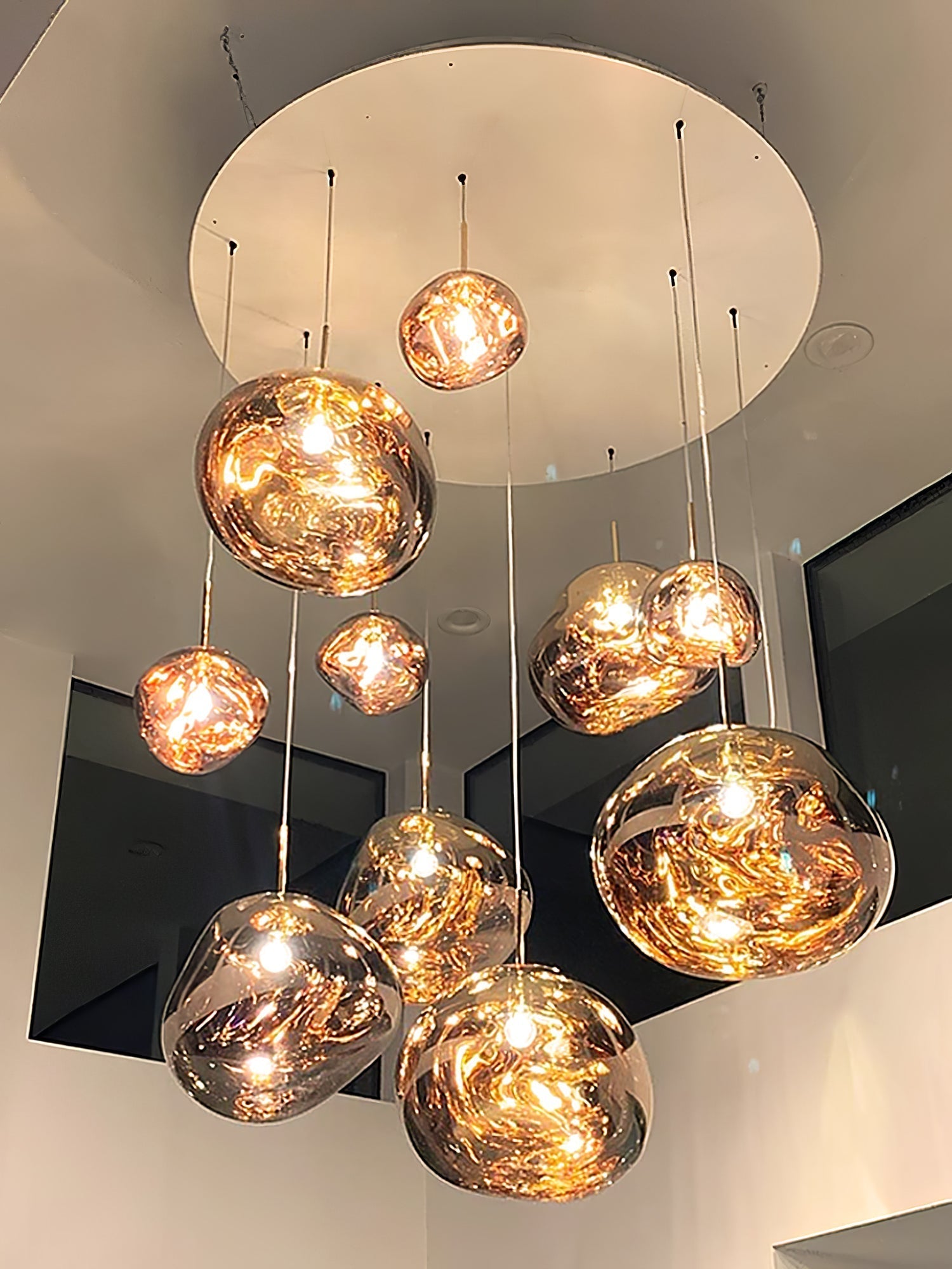 Multi Lava Round Chandelier - Richardrider