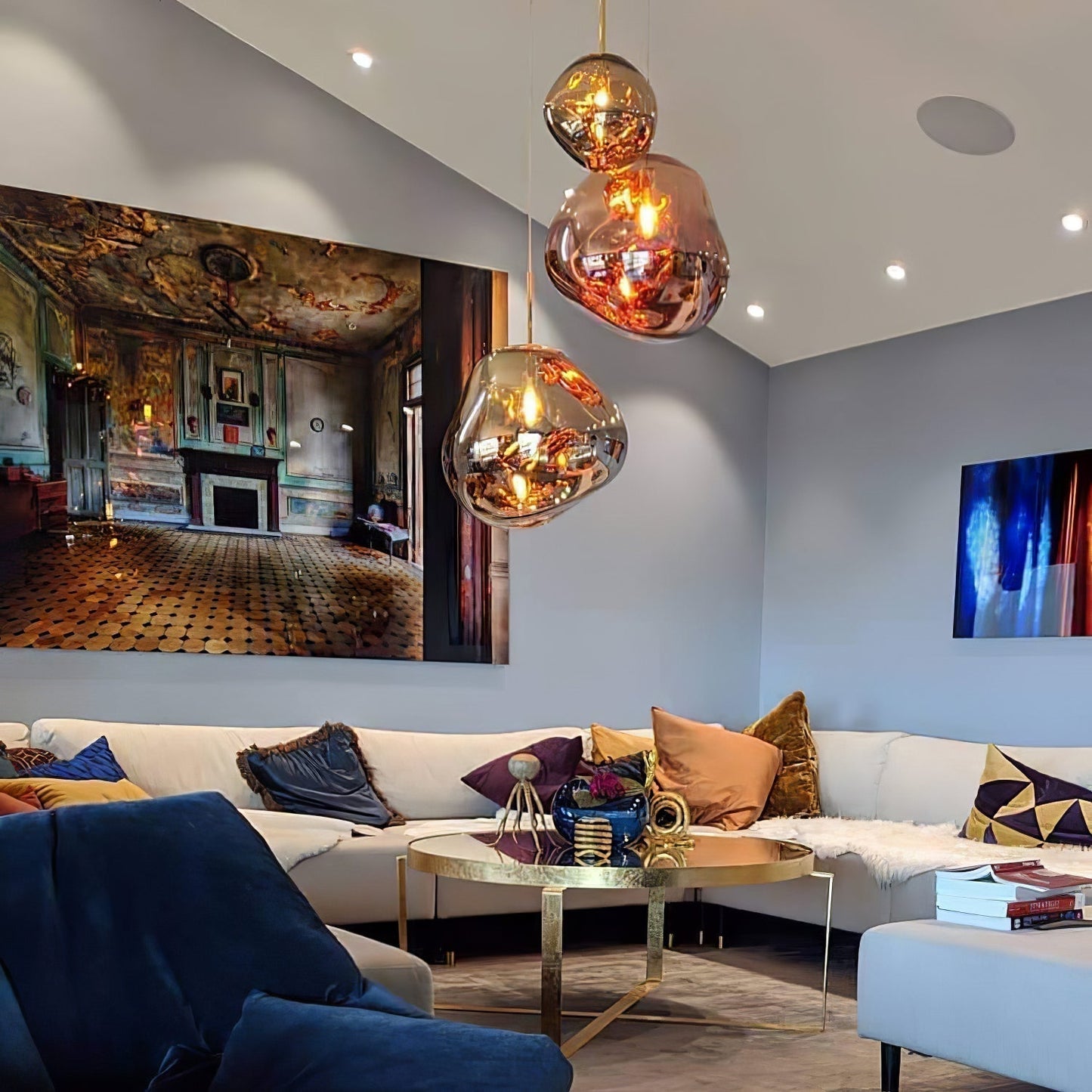 Multi Lava Round Chandelier - Richardrider