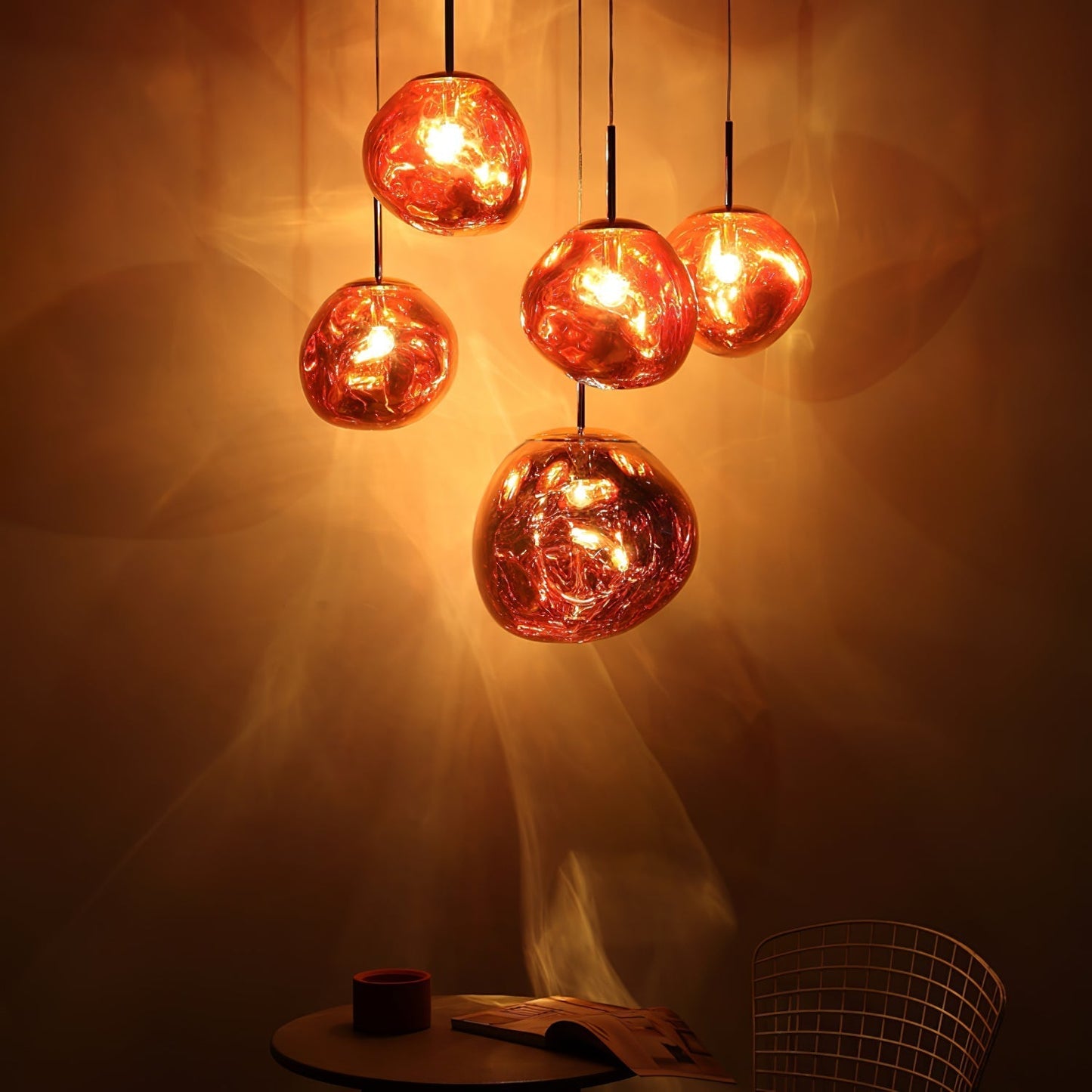 Multi Lava Round Chandelier - Richardrider