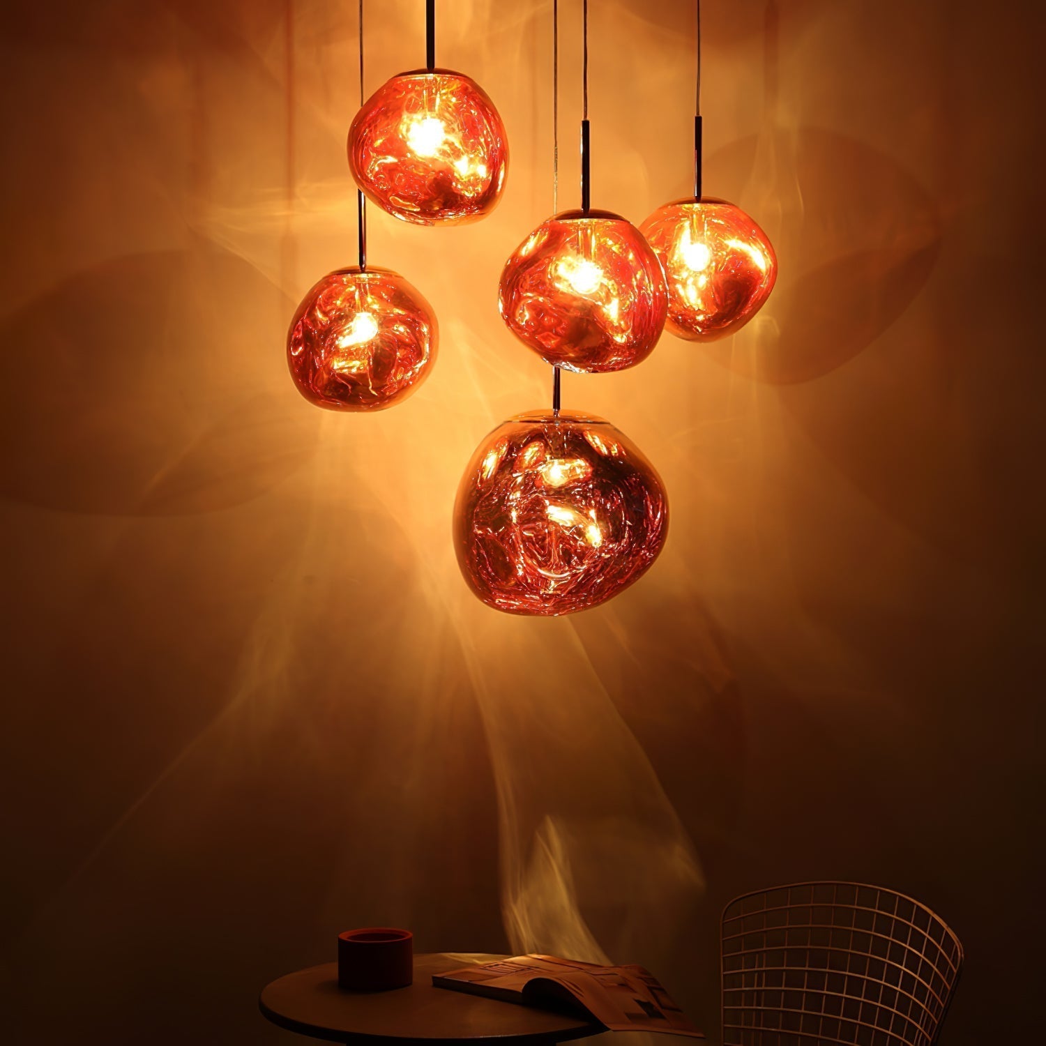 Multi Lava Round Chandelier - Richardrider