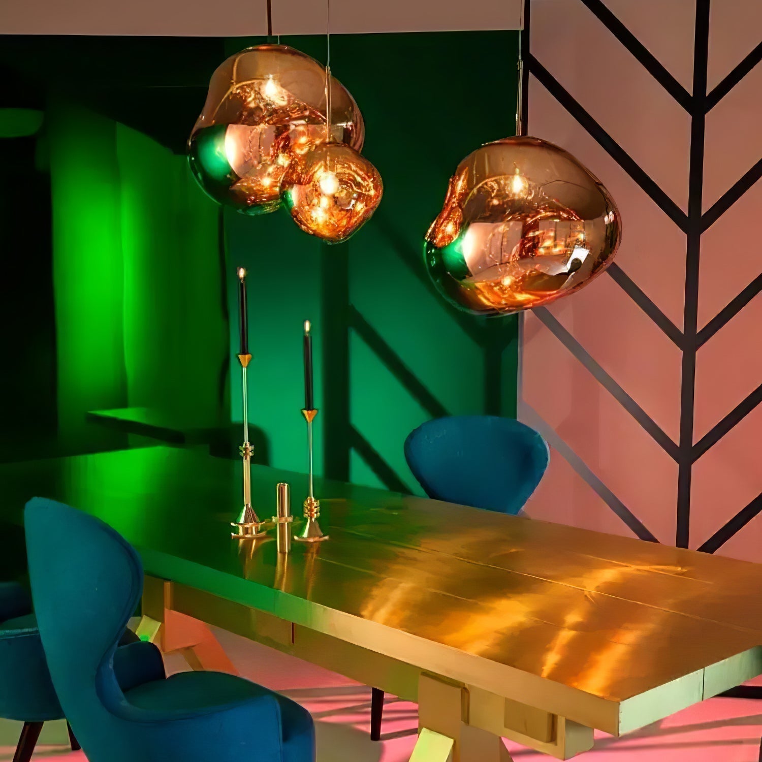 Multi Lava Round Chandelier - Richardrider