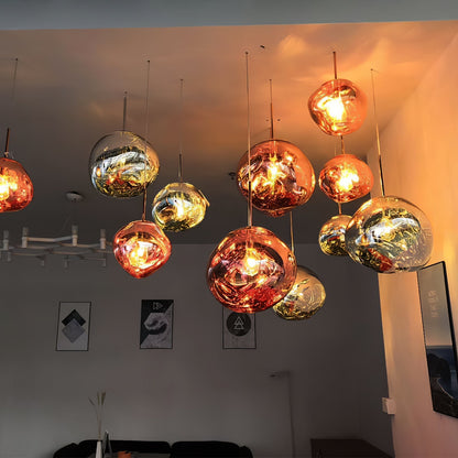 Multi Lava Round Chandelier - Richardrider