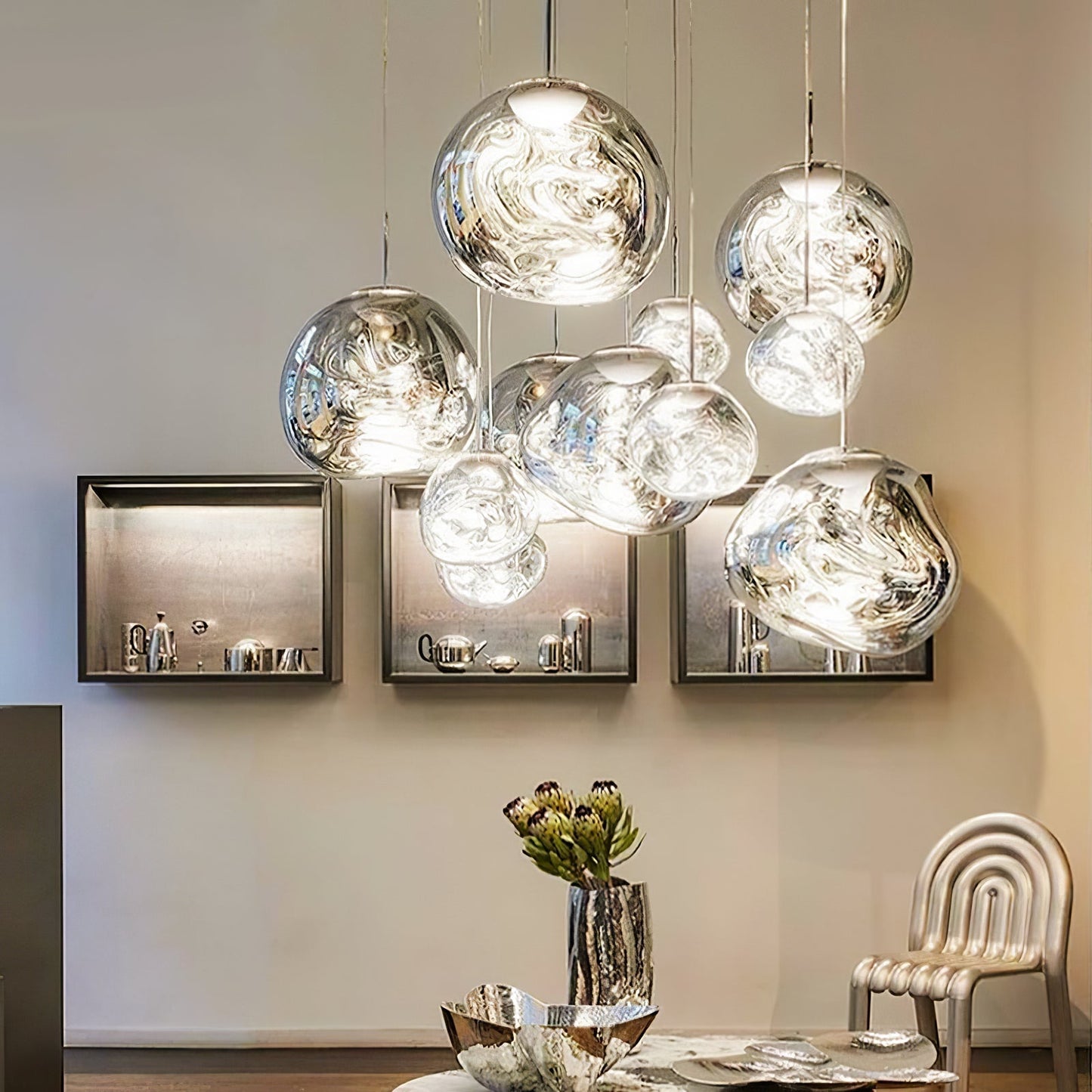 Multi Lava Round Chandelier - Richardrider