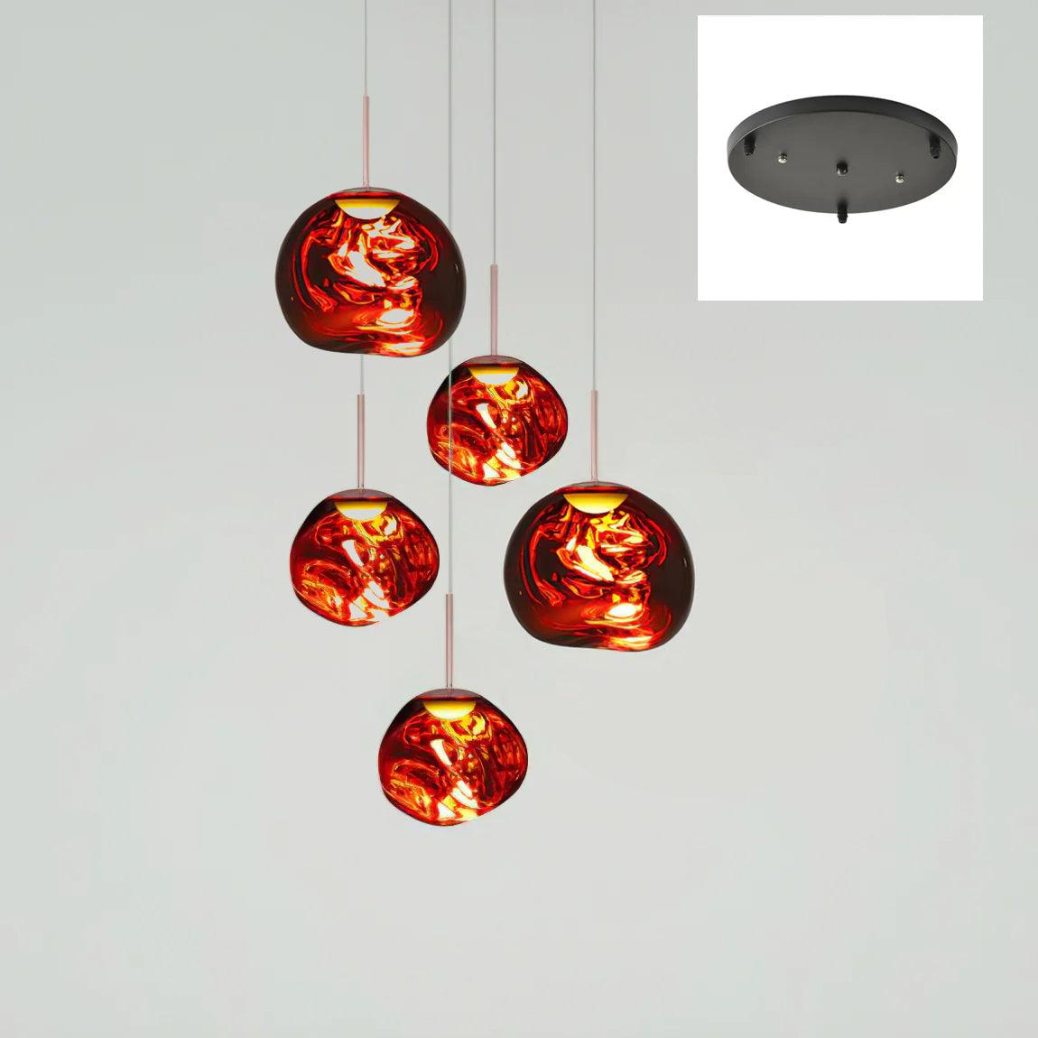 Multi Lava Round Chandelier - Richardrider