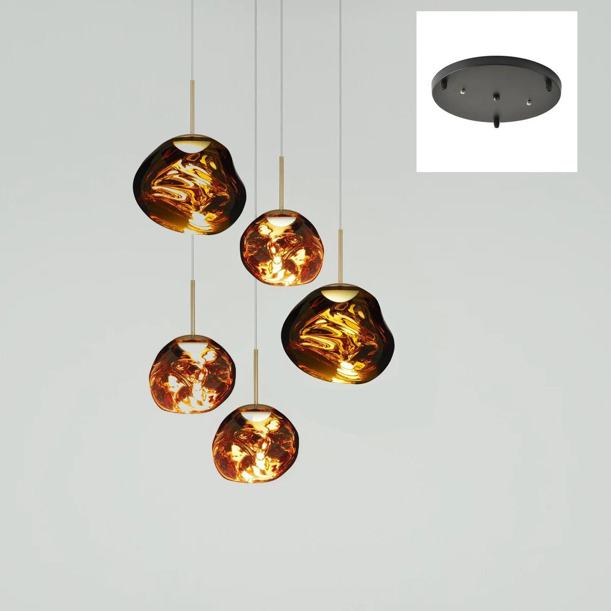 Multi Lava Round Chandelier - Richardrider