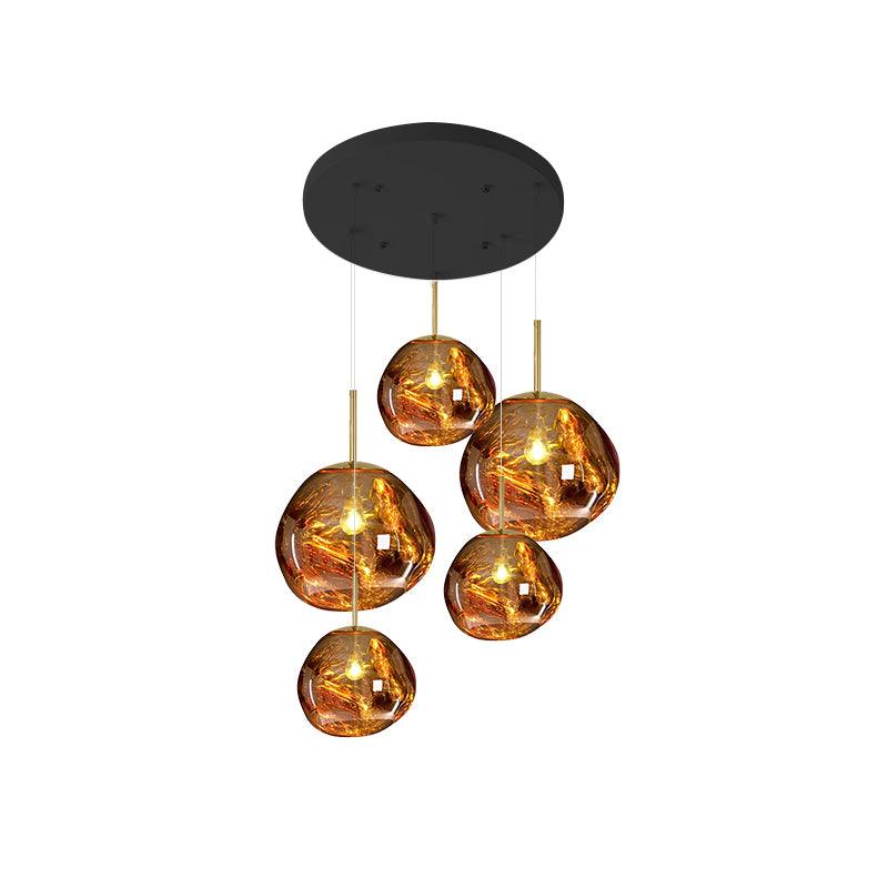 Multi Lava Round Chandelier - Richardrider