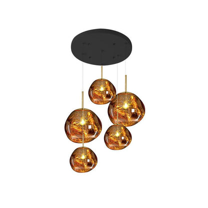 Multi Lava Round Chandelier - Richardrider
