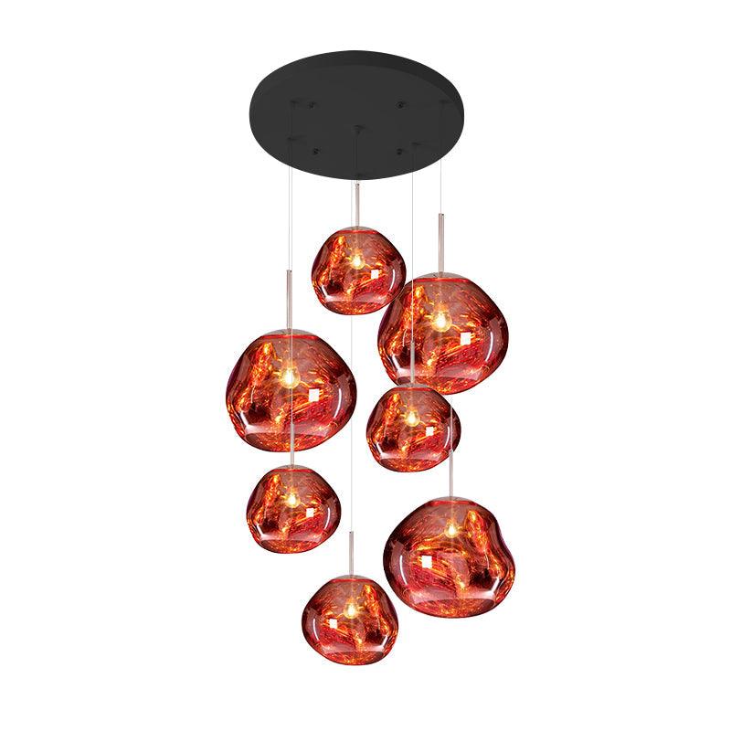 Multi Lava Round Chandelier - Richardrider