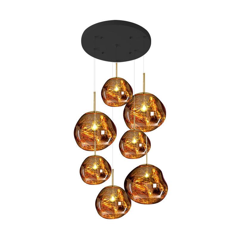 Multi Lava Round Chandelier - Richardrider