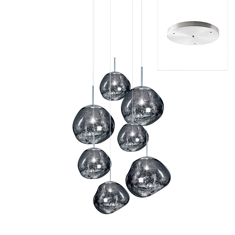 Multi Lava Round Chandelier - Richardrider