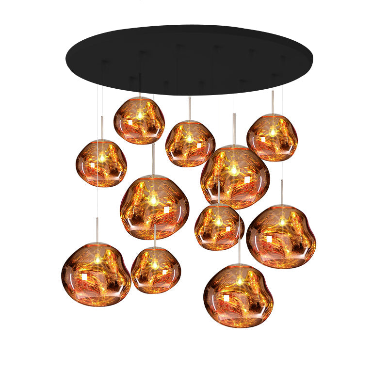 Multi Lava Round Chandelier - Richardrider