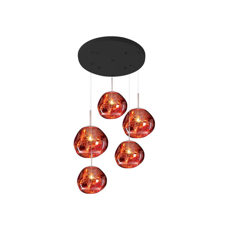 Multi Lava Round Chandelier - Richardrider