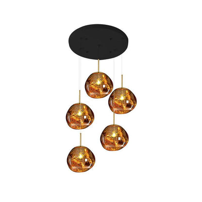 Multi Lava Round Chandelier - Richardrider