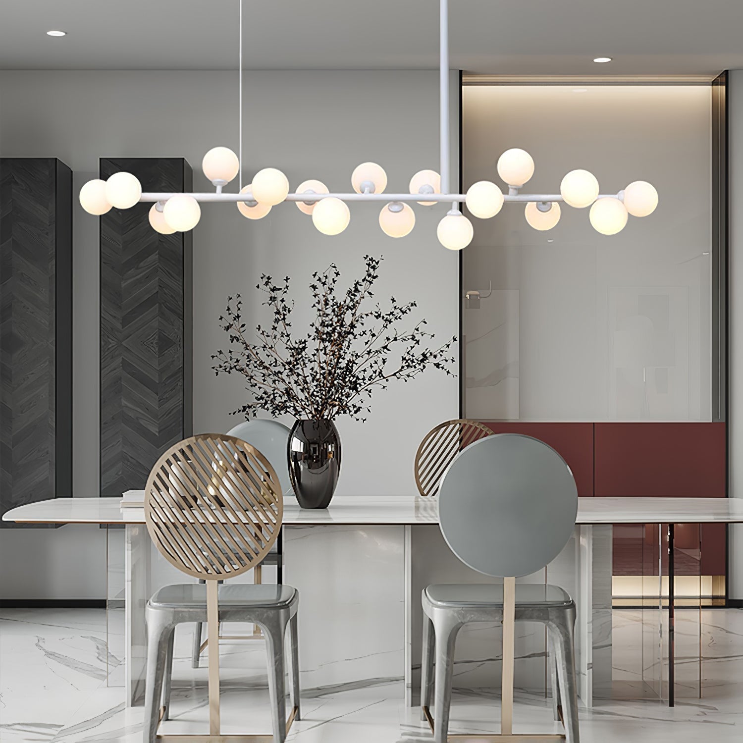 Linear Balls Chandelier - Richardrider