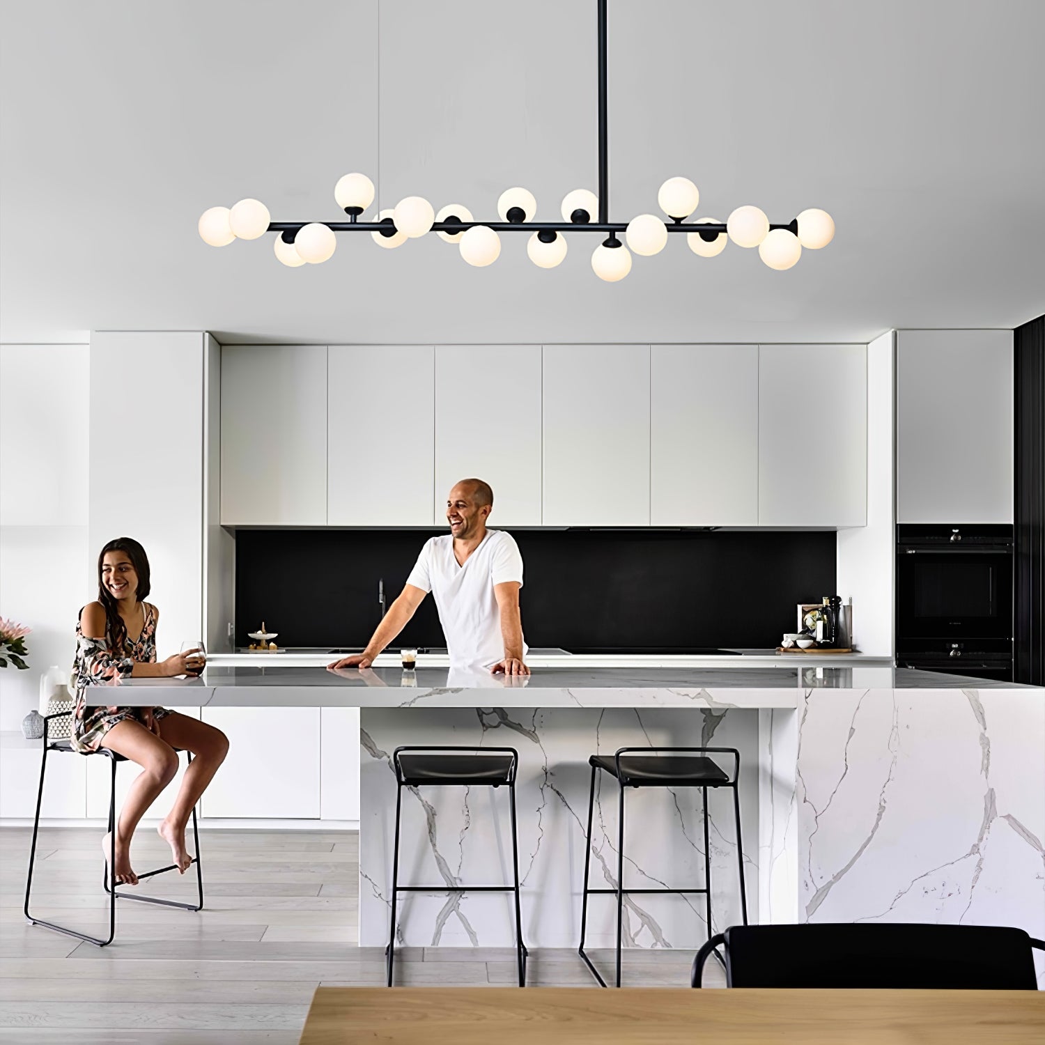 Linear Balls Chandelier - Richardrider