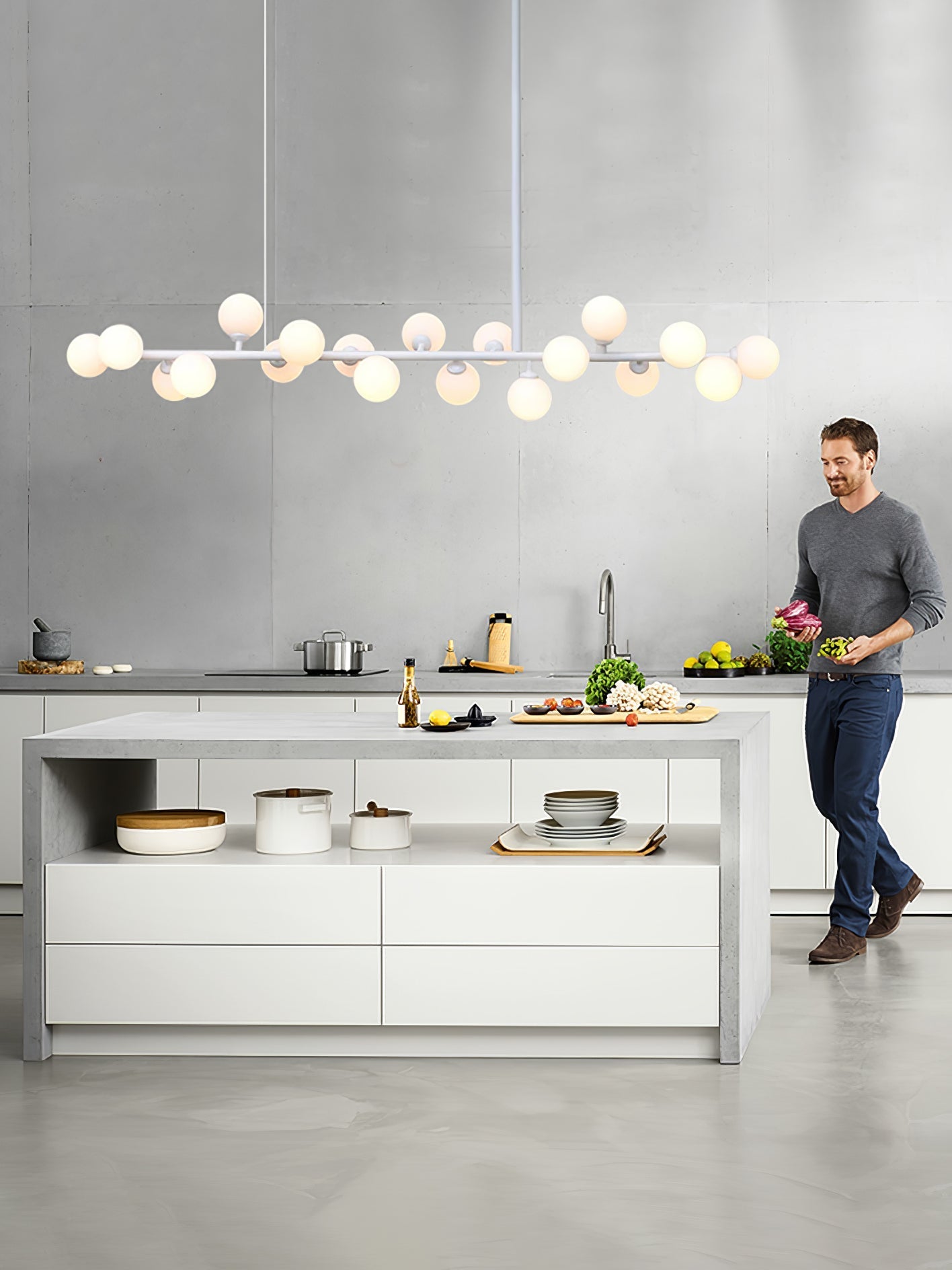 Linear Balls Chandelier - Richardrider