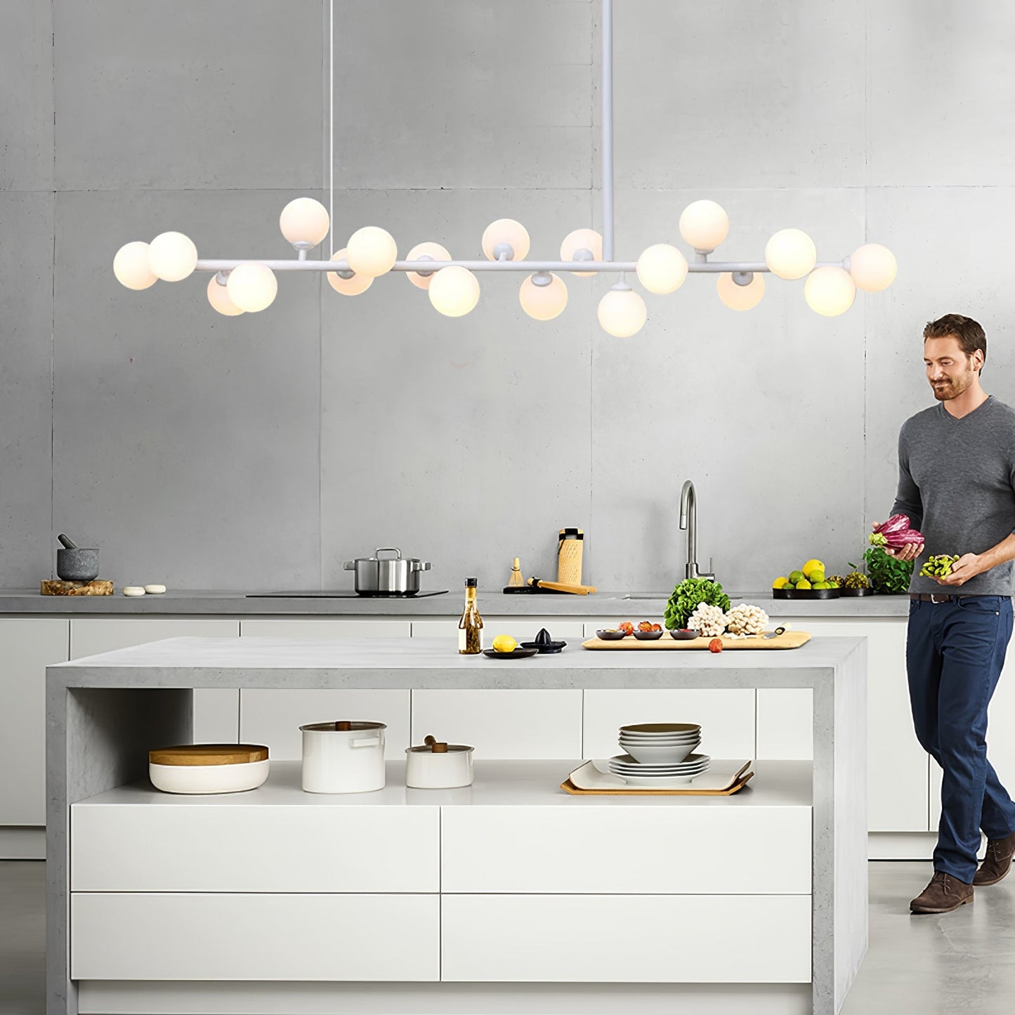 Linear Balls Chandelier - Richardrider