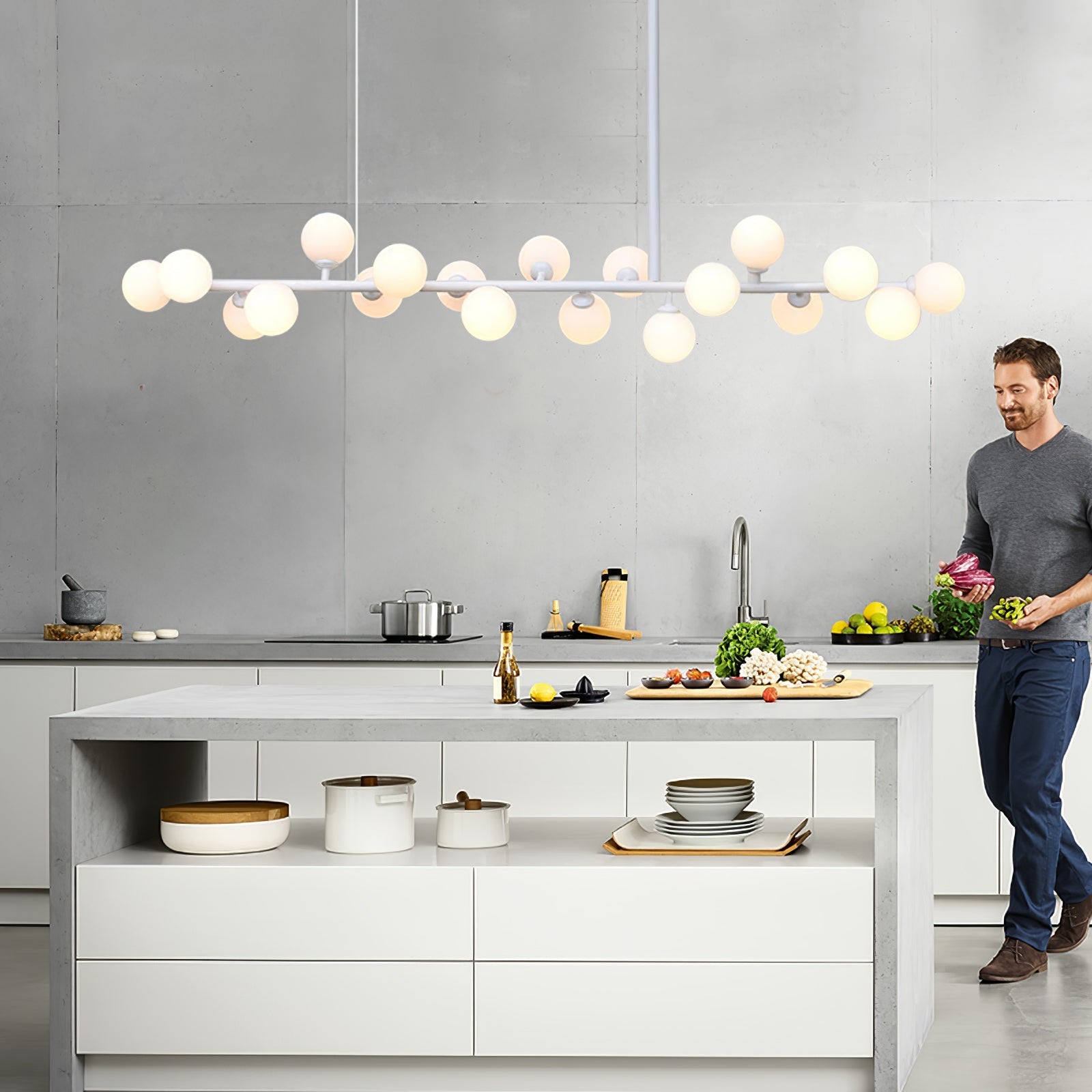 Linear Balls Chandelier - Richardrider