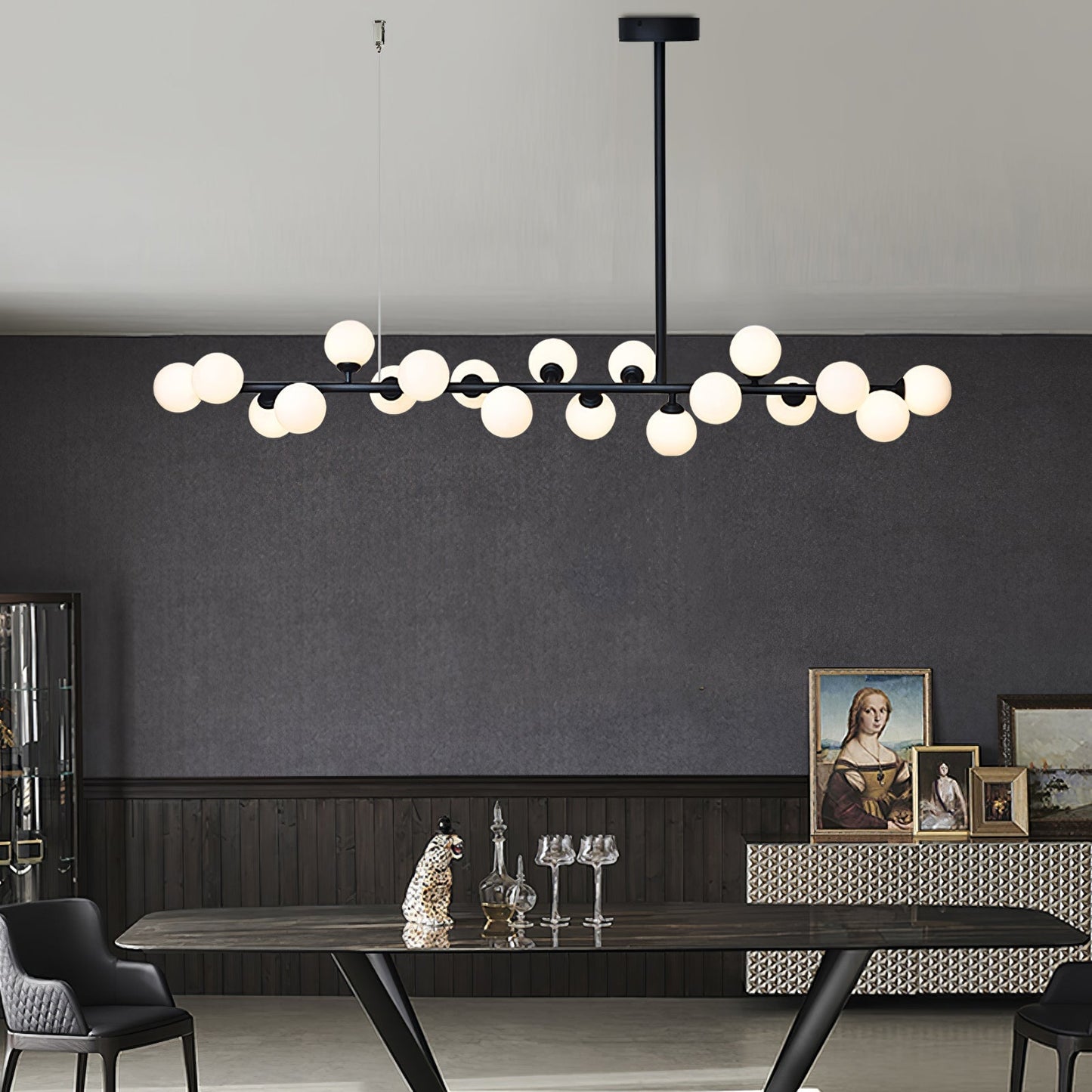 Linear Balls Chandelier - Richardrider