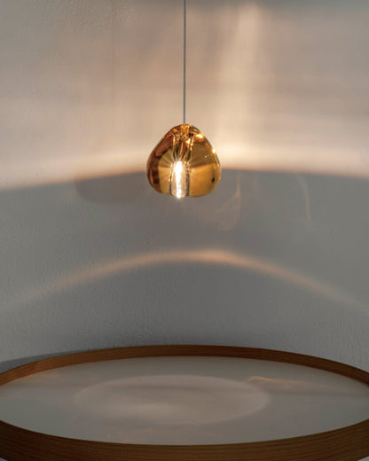 Cherry Crystal Spiral Chandelier