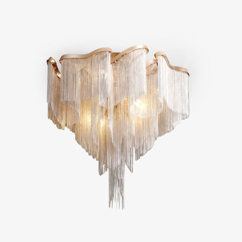 Modern Aluminum Chain Tassel Pendant - Richardrider