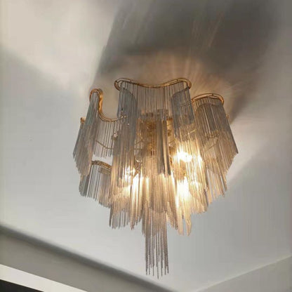 Modern Aluminum Chain Tassel Pendant - Richardrider