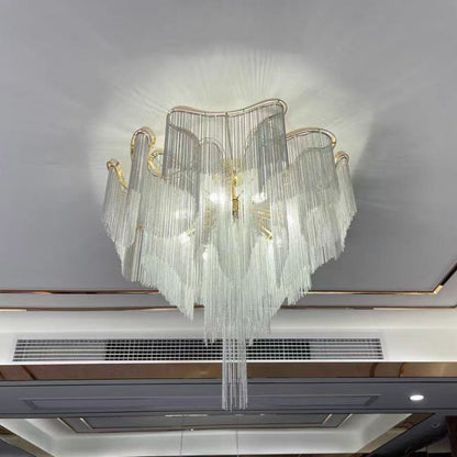 Modern Aluminum Chain Tassel Pendant - Richardrider