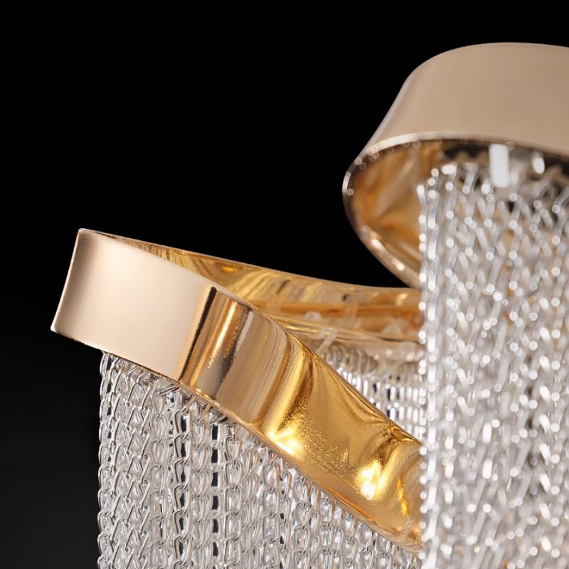 Modern Aluminum Chain Tassel Pendant - Richardrider