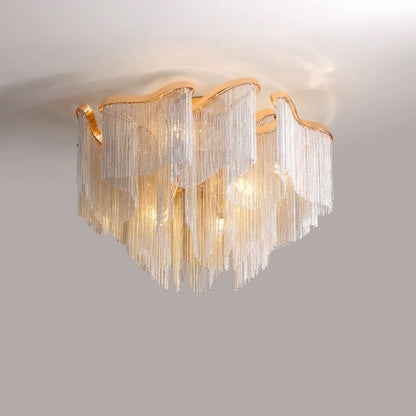Modern Aluminum Chain Tassel Pendant - Richardrider