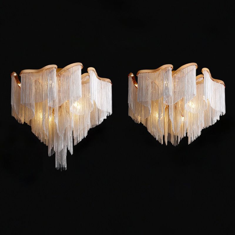 Modern Aluminum Chain Tassel Pendant - Richardrider