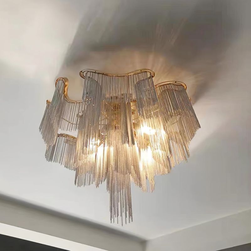 Modern Aluminum Chain Tassel Pendant - Richardrider