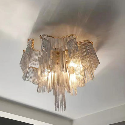 Modern Aluminum Chain Tassel Pendant - Richardrider