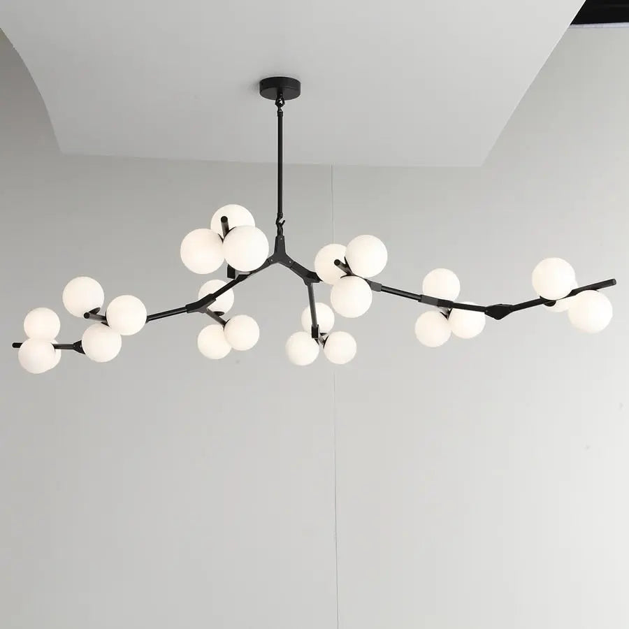 Lio Globe Tree Branch Chandelier