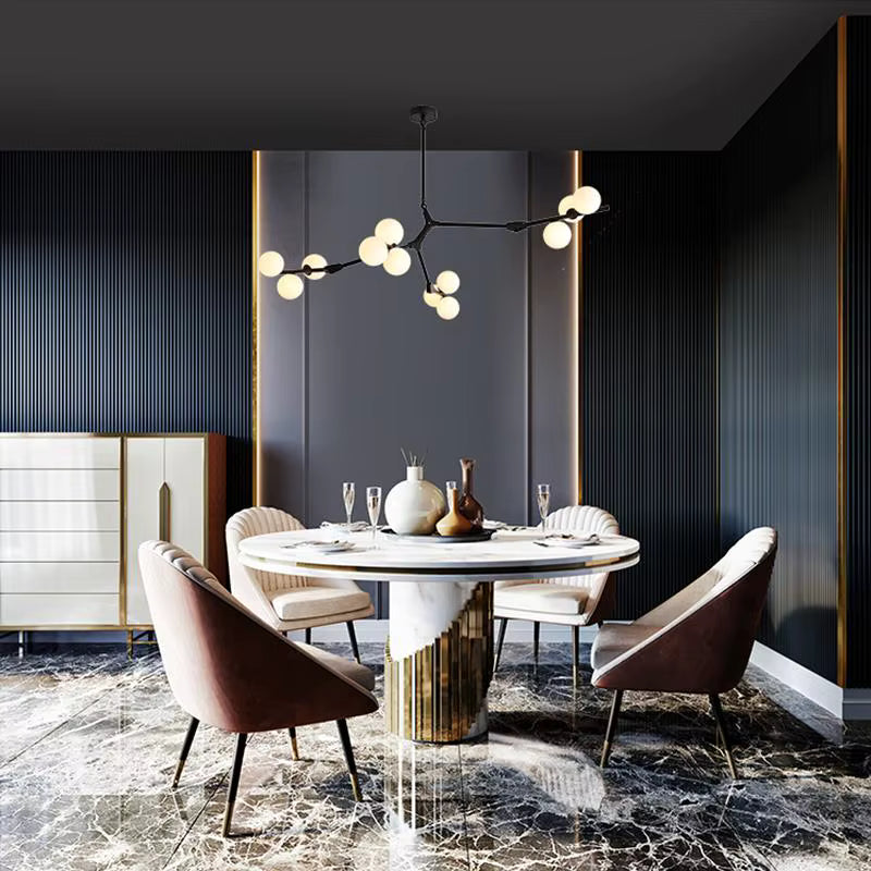 Lio Globe Tree Branch Chandelier